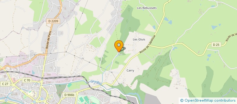 localisation de l'entreprise SCI LES CHARMETTES à CUSSET