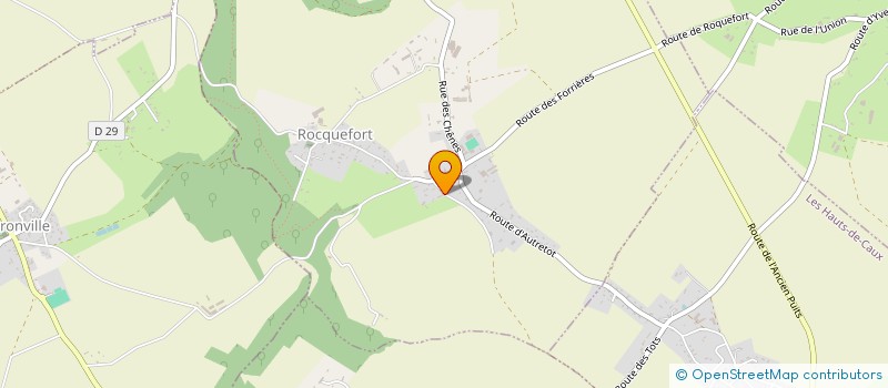 localisation de l'entreprise SCI LES CHARMETTES  ROCQUEFORT