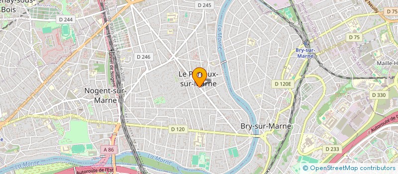 localisation de l'entreprise SCI LES CHARMILLES  LE PERREUX-SUR-MARNE