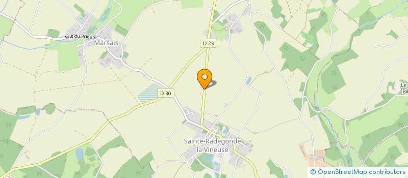 localisation de l'entreprise SCI LES CHARMILLES  MARSAIS-SAINTE-RADEGONDE