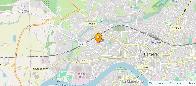 localisation de l'entreprise SCI LES CHARMILLES à BERGERAC
