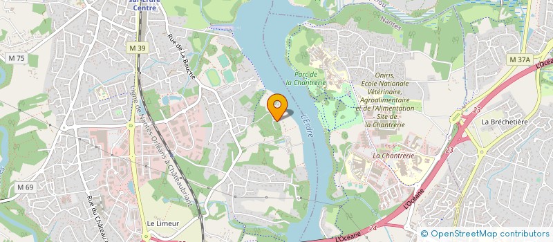 localisation de l'entreprise SCI LES CHARMILLES  NANTES