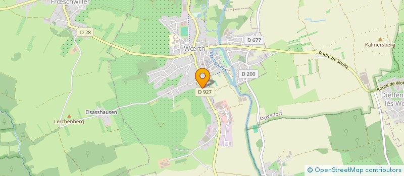 localisation de l'entreprise SCI LES CHARRONS  MORSBRONN-LES-BAINS