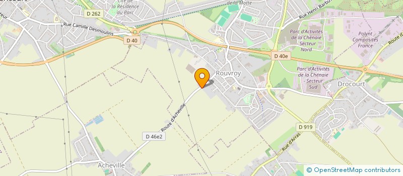 localisation de l'entreprise SCI LES CHARTREUX  ROUVROY