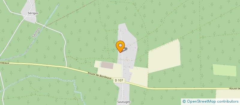 localisation de l'entreprise SCI LES CHATAIGNIERS  LE TEMPLE