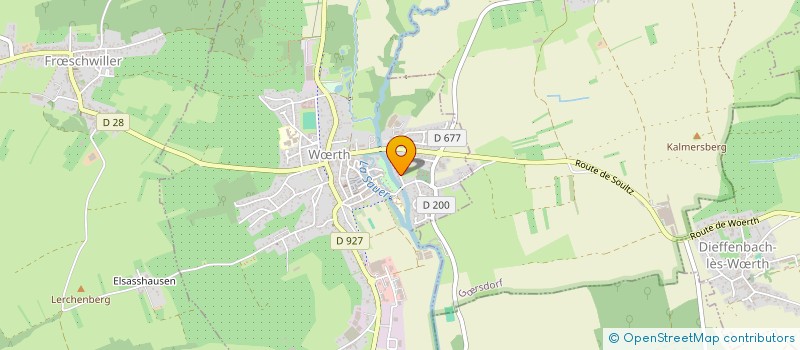 localisation de l'entreprise SCI LES CHATAIGNIERS  GRSDORF