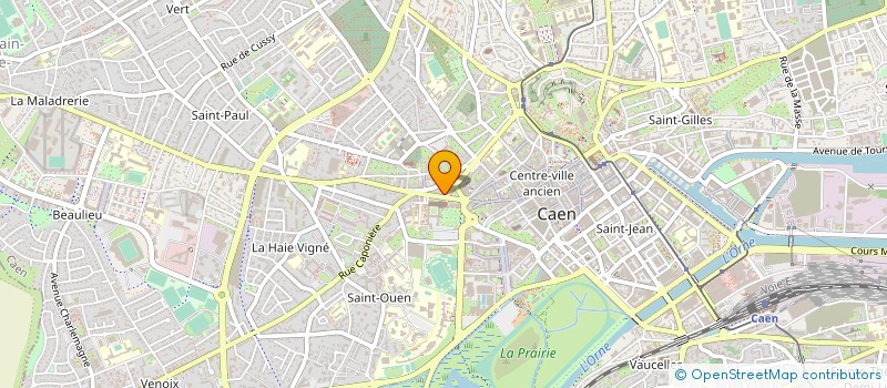 localisation de l'entreprise SCI LES CHATELAINES à CAEN
