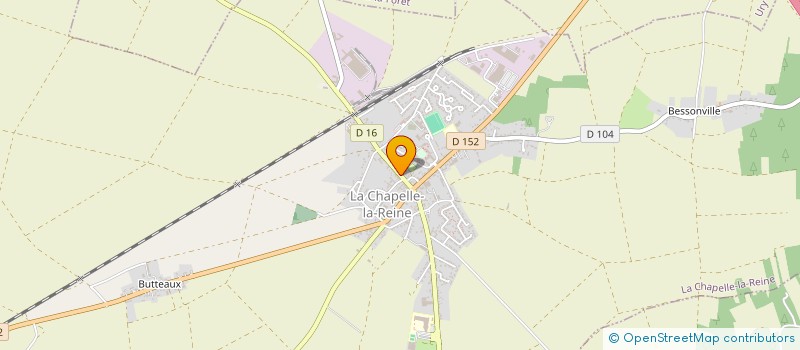 localisation de l'entreprise SCI LES CHATS  LA CHAPELLE-LA-REINE