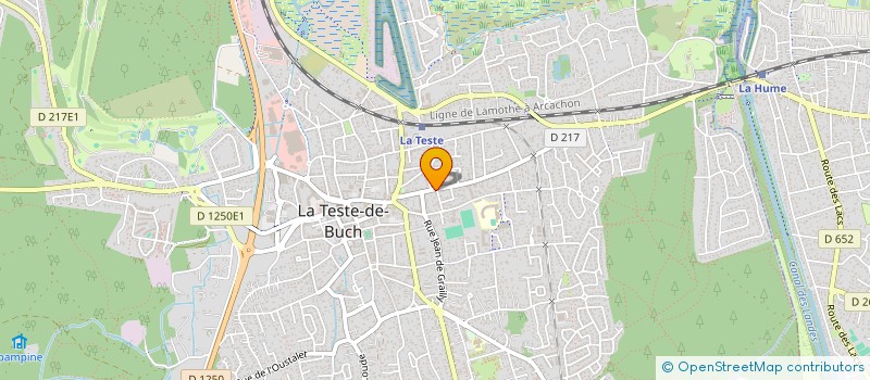 localisation de l'entreprise SCI LES CHATS à LA TESTE-DE-BUCH