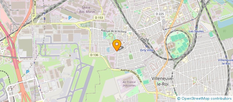 localisation de l'entreprise SCI LES CHAUDRONNIERS  ORLY