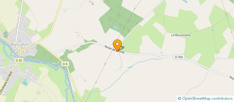 localisation de l'entreprise SCI LES CHAUSSERIES  BLANCAFORT