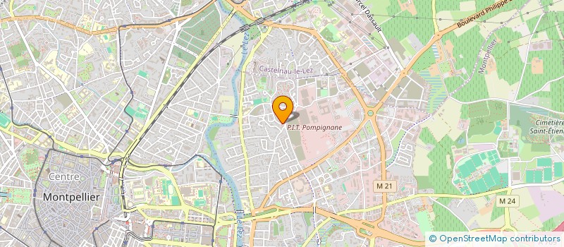 localisation de l'entreprise SCI LES CHAYNES à MONTPELLIER