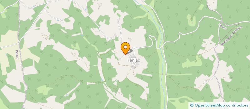 localisation de l'entreprise SCI LES CHAZEAUX  FANLAC