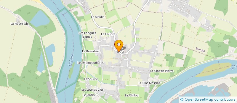localisation de l'entreprise SCI LES CHENAYOTS  BOU