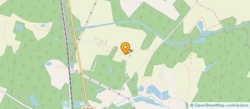 localisation de l'entreprise SCI LES CHENES  CHAUMONT-SUR-THARONNE