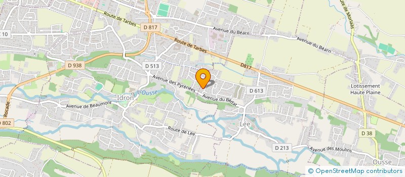 localisation de l'entreprise SCI LES CHENES  LEE