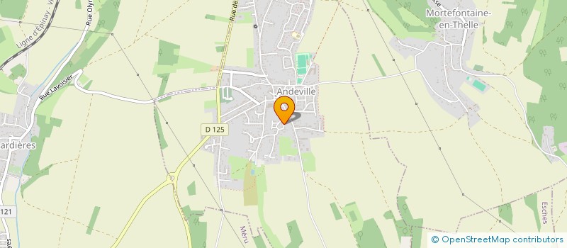 localisation de l'entreprise SCI LES CHENES  ANDEVILLE