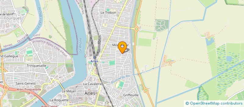 localisation de l'entreprise SCI LES CHENES à ARLES