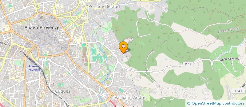 localisation de l'entreprise SCI LES CHENES à AIX-EN-PROVENCE