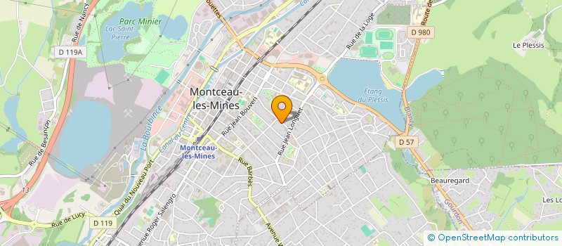 localisation de l'entreprise SCI LES CHENES à MONTCEAU-LES-MINES