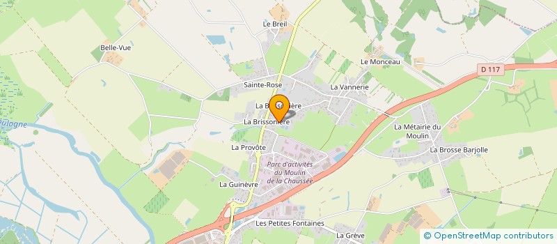 localisation de l'entreprise SCI LES CHENES  SAINT-PHILBERT-DE-GRAND-LIEU