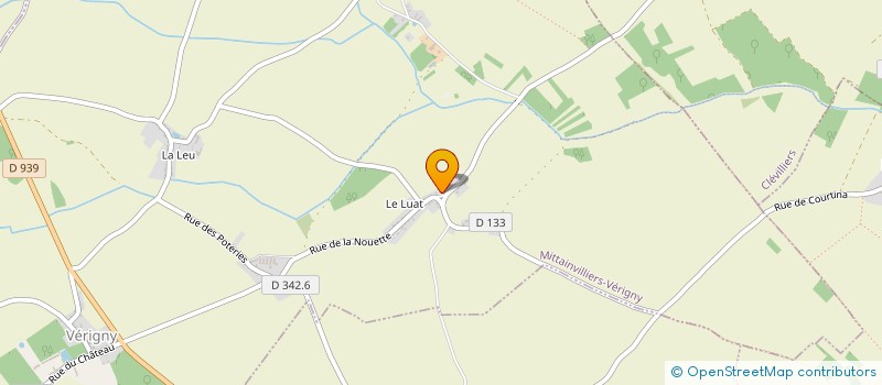 localisation de l'entreprise SCI LES CHENES à MITTAINVILLIERS-VERIGNY