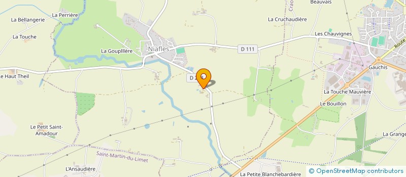 localisation de l'entreprise SCI LES CHENES  NIAFLES