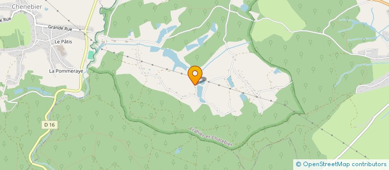 localisation de l'entreprise SCI LES CHENES à FRAHIER-ET-CHATEBIER
