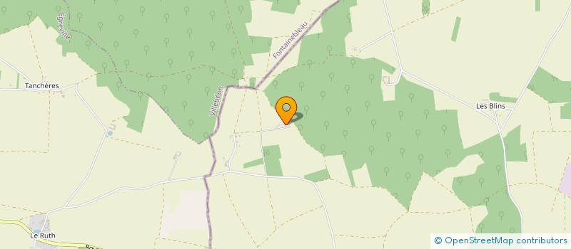 localisation de l'entreprise SCI LES CHENES à JOUY