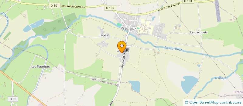 localisation de l'entreprise SCI LES CHENES  MORNAND-EN-FOREZ