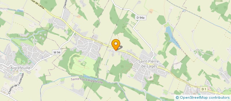 localisation de l'entreprise SCI LES CHENES  SAINT-PIERRE-DE-LAGES