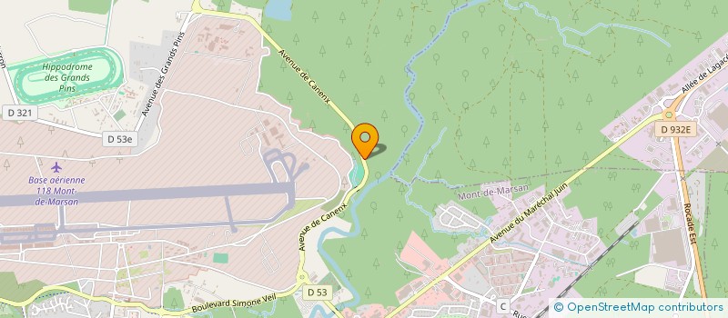 localisation de l'entreprise SCI LES CHENES DE LEO à MONT-DE-MARSAN
