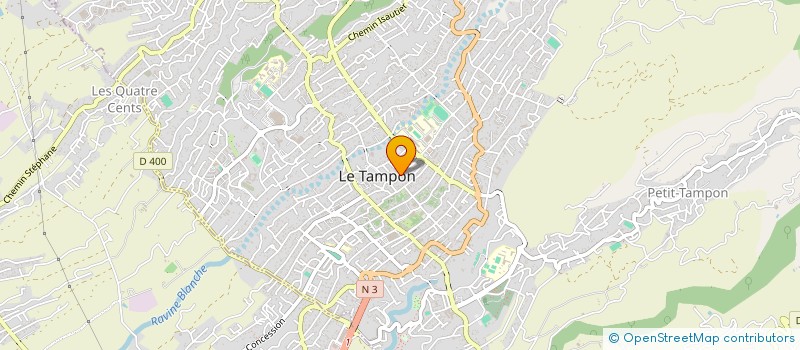 localisation de l'entreprise SCI LES CHENES II à LE TAMPON
