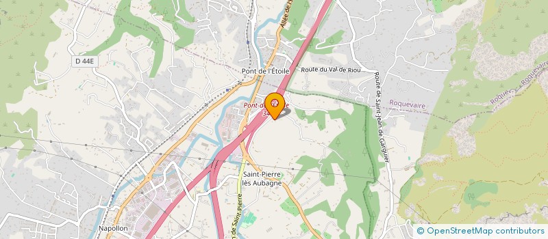 localisation de l'entreprise SCI LES CHENES VERTS à AUBAGNE