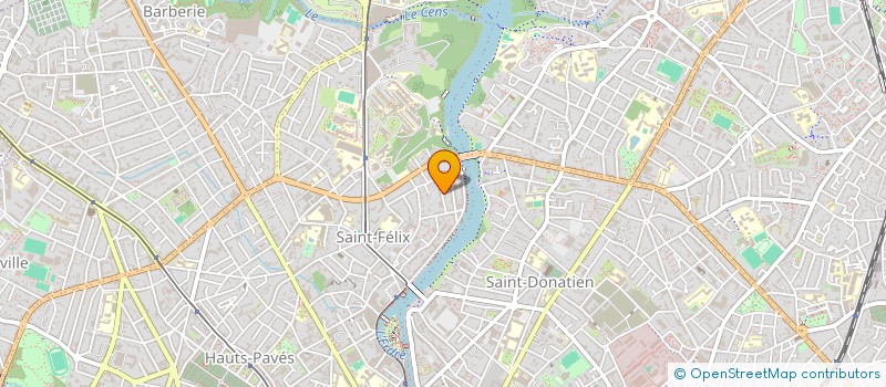 localisation de l'entreprise SCI LES CHENES VERTS  NANTES