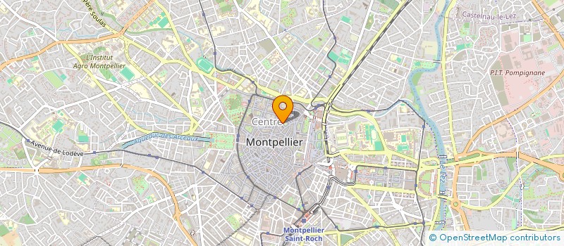 localisation de l'entreprise SCI LES CHENEVIERES à MONTPELLIER