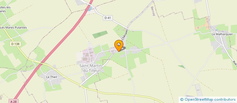 localisation de l'entreprise SCI LES CHESNETS  BERNAY