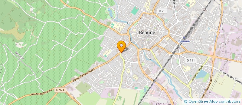localisation de l'entreprise SCI LES CHEVALIERS à BEAUNE