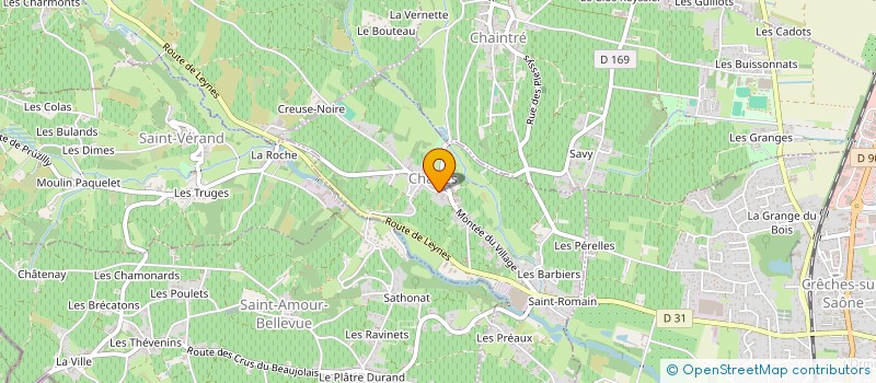 localisation de l'entreprise SCI LES CHEVALIERS  CHANES