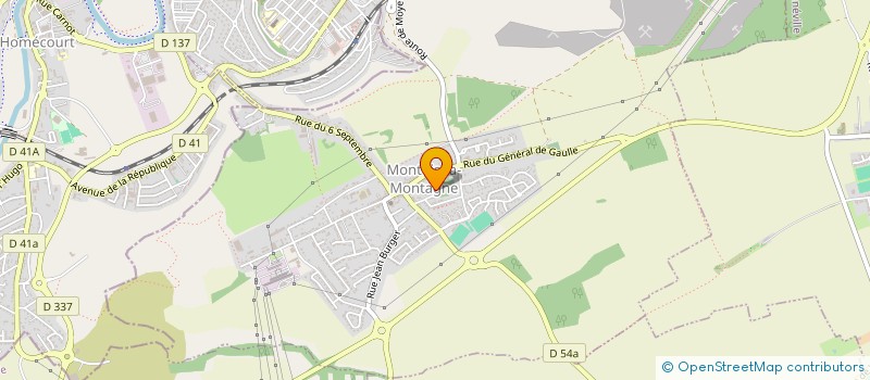 localisation de l'entreprise SCI LES CHEVALIERS  MONTOIS-LA-MONTAGNE