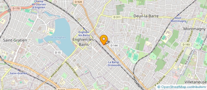 localisation de l'entreprise SCI LES CHEVALIERS DU TEMPLE  DEUIL-LA-BARRE