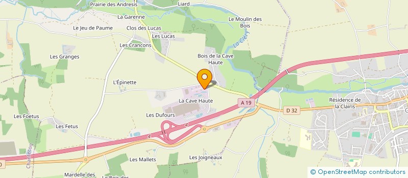 localisation de l'entreprise SCI LES CHEVALLIERS à SAINT-HILAIRE-LES-ANDRESIS