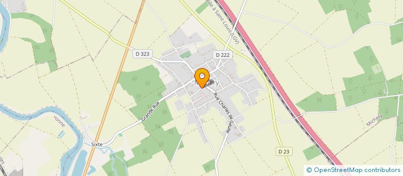 localisation de l'entreprise SCI LES CHEVAUX D'EAUX  COURLON-SUR-YONNE