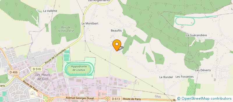 localisation de l'entreprise SCI LES CHEVAUX DE FIRFOL  FIRFOL