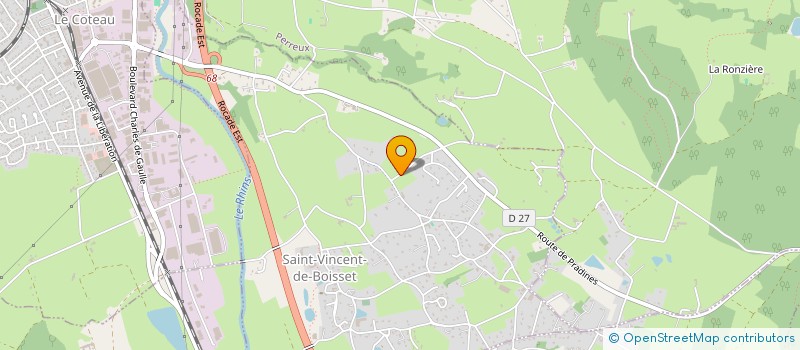 localisation de l'entreprise SCI LES CHEVRETTES DE NO  SAINT-VINCENT-DE-BOISSET