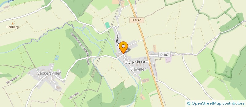 localisation de l'entreprise SCI LES CHEVREUILS  HIRSCHLAND