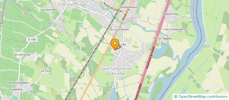 localisation de l'entreprise SCI LES CHEVRIERES  CHAINTRE