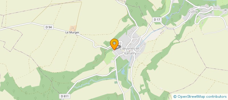 localisation de l'entreprise SCI LES CHEYERES  CUVRES-ET-VALSERY