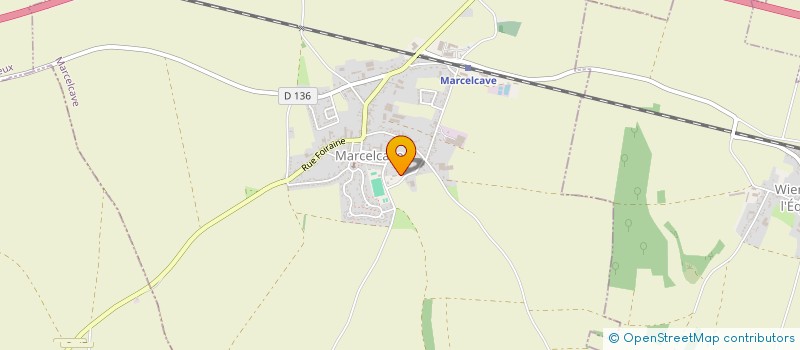 localisation de l'entreprise SCI LES CHTIS DU MATETS  FRANVILLERS