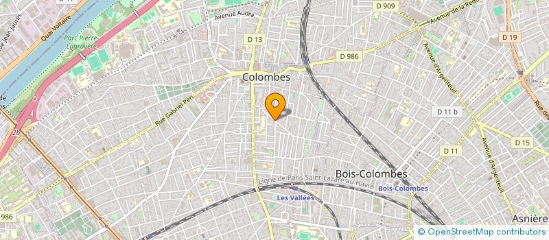 localisation de l'entreprise SCI LES CIFOLS à COLOMBES